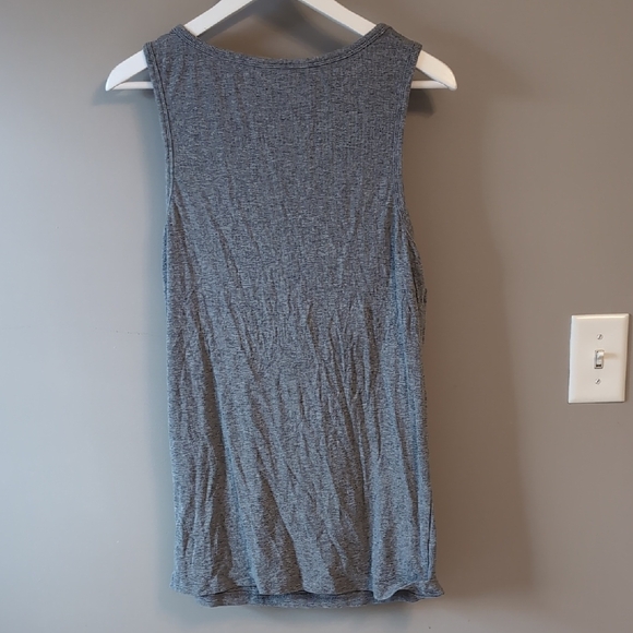 Latched Mama Gray Ribbed Tank - Picture 4 of 4